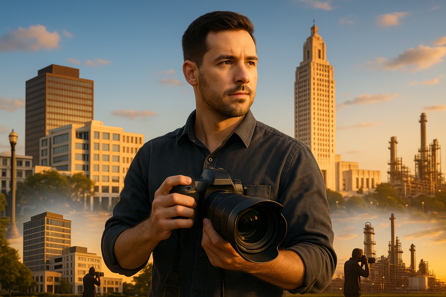 Professional commercial photography services across Louisiana including Lafayette Baton Rouge Lake Charles